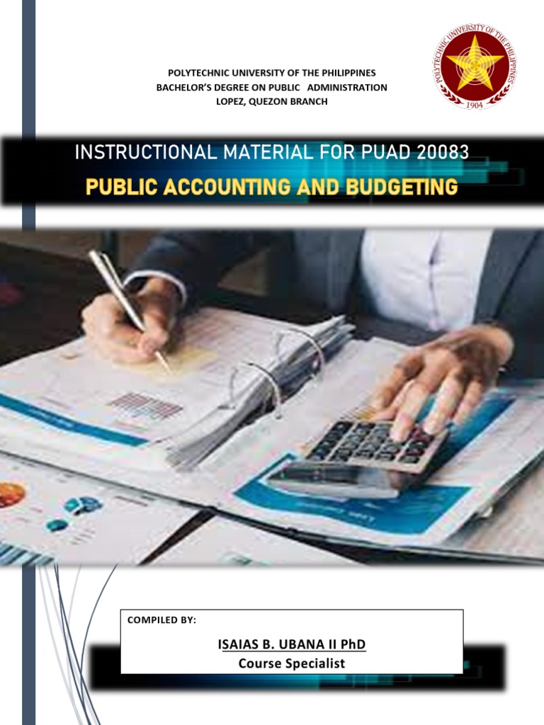 IM Public Accounting and Budgeting 1 PDF Equity (Finance) Fund