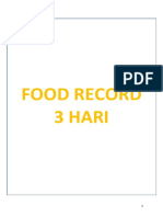 Food Record B. Indonesia