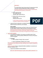 Argument Based On Mathematics and Argument From Definition (AutoRecovered)