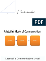 Chapter I - Models of Communication