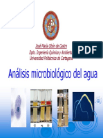 20. Análisis Microbiológico Del Agua (Presentación) Autor José María Obón de Castro