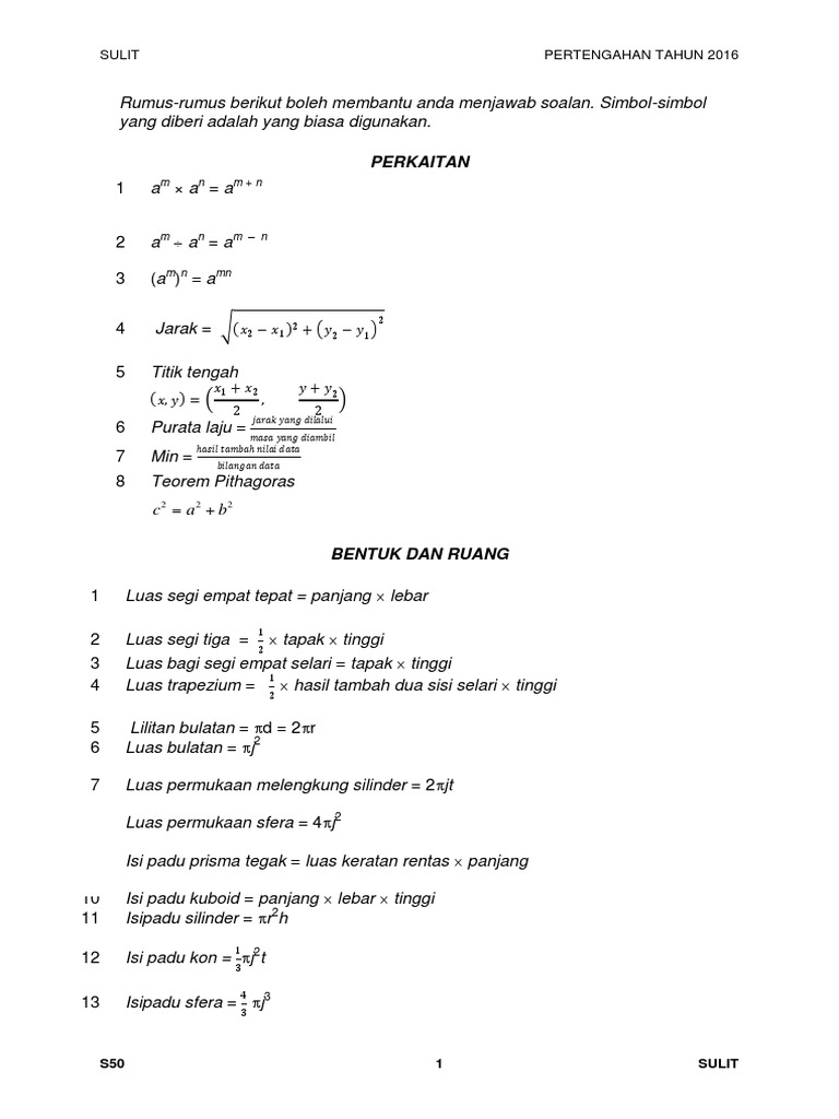 PT3 Set 3 | PDF | Metode & Bahan Ajar | Sains & Matematika