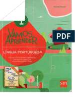 VAMOS APRENDER Livro Do Aluno - Língua Portuguesa 1º Ano