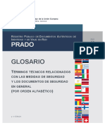 Prado Glossary
