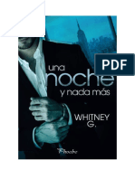 PDF Una Noche y Nada Mas by Whitney G PDF Gratis DL