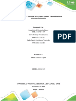 Fase 5 - Und. 2 Aplicación de La Segunda Ley de La Termodinámica en Situaciones Industriales