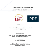 Tesis Calidad de La Reanimacion Cardiopulmonar Basica Practicada Por El Alumnado de Enfermeria de La Universidad de Sevil - 1