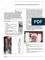 400 Frame Contactor Bypass Start-Up and Troubleshooting Guide