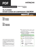 Oil-Flooded Rotary Screw Air Compressor: Instruction Manual