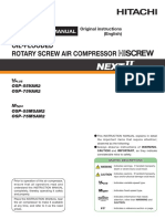 Oil-Flooded Rotary Screw Air Compressor Instructions
