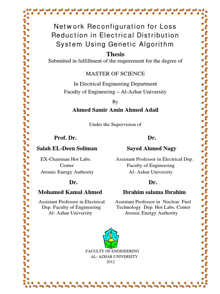Genetic Algorithm for Power Loss Reduction | PDF | Electric Power ...