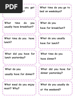 Speaking Cards 2 General Questions Fun Activities Games - 58950