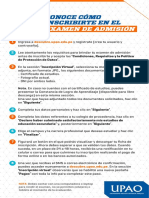 INSCRIPCIÓN EXAMEN DE ADMISIÓN