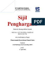 Sijil Penghargaan