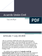 Acuerdo de Unión Civil y Regimenes Patrimoniales
