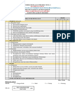 Rubrik Penilaian Projek Kelas 10-5