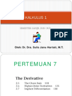 Materi 7 Kalkulus