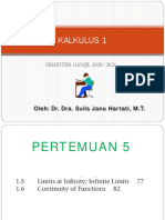 Materi 5 Kalkulus