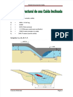 PDF Diseo Estructural de Una Caida Inclinada DD