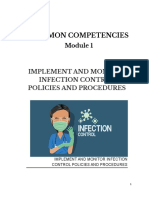 Implement and Monitor Infection Control Policies