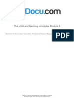 The Child and Learning Principles Module 6