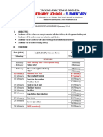 English Summary Grade 2 January 2016 I. Objectives: 8 February 8 February 9 February