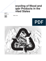 Recycling of Wood and Paper Products in The United States: Peter J. Ince