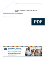 Synthesize of Self-Electrostatic Interaction Chitosan-Carrageenan Membrane and Its Properties