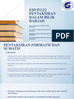 Pentaksiran Formatif Dan Sumatif