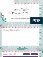 Cherry Yearly Planner