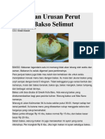 Selesaikan Urusan Perut Dengan Bakso Selimut