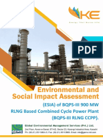 Environmental and Social Impact Assessment Report of 900 MW BQPS III