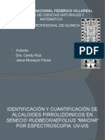 Investigación Química II