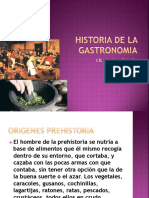 Historia de La Gastronomia - FRANCIA