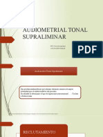 Audiometrial Tonal Supraliminar