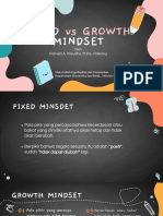 FIXED VS GROWTH MINDSET