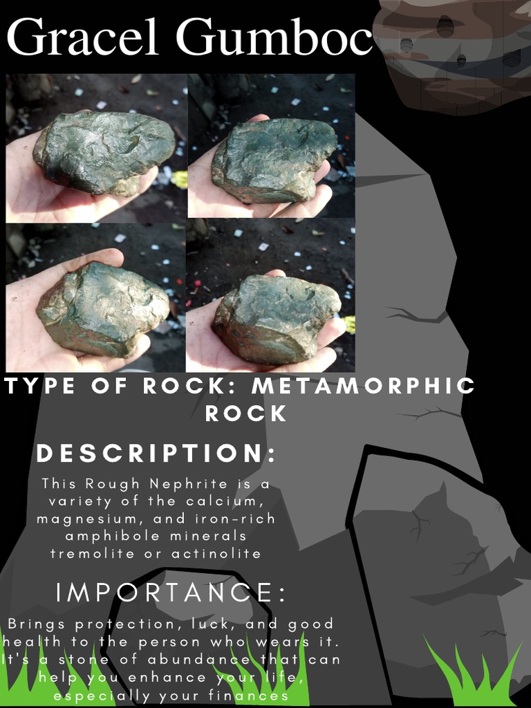 Description:: Type of Rock: Metamorphic Rock | PDF