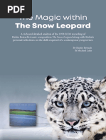 The Magic Within The Snow Leopard: by Richie Beirach & Michael Lake