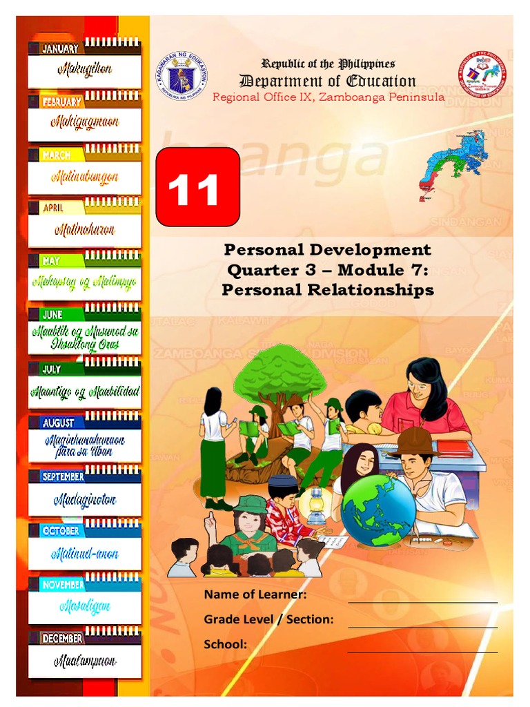 Department of education personal development quarter 3 module 7