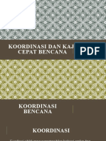 KOORDINASI BENCANA