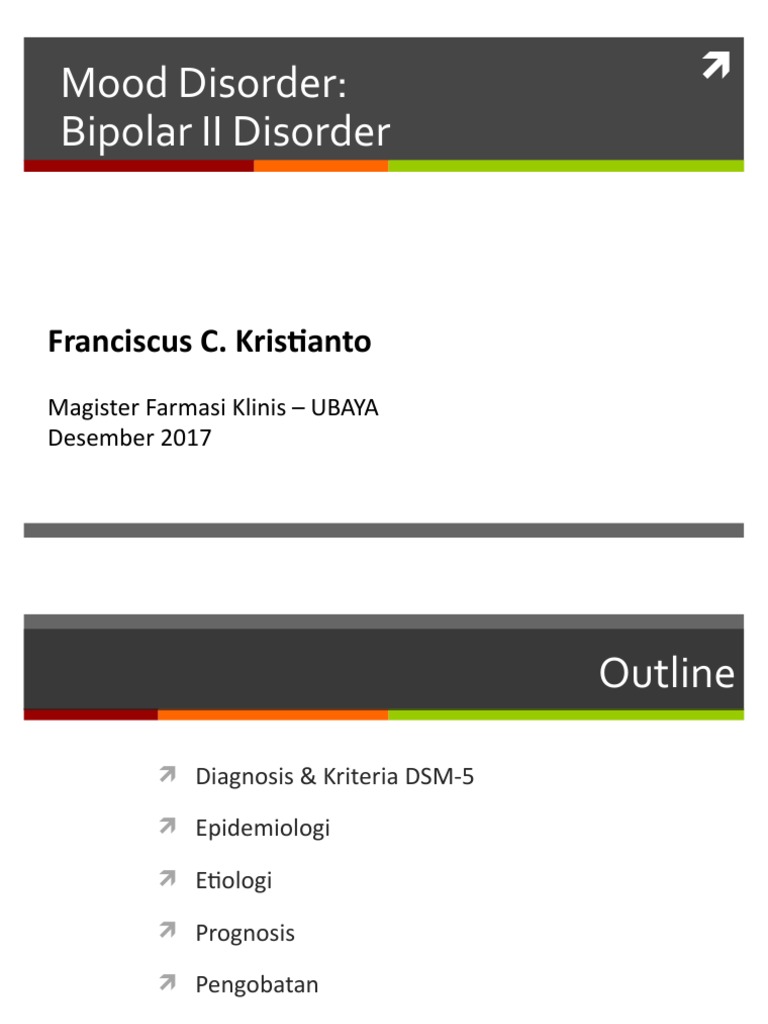Bipolar II Disorder: Diagnosis and Treatment | PDF | Bipolar Disorder ...