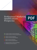 Professional Marketing Qualifications Prospectus