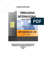 Diktat Pemasaran Internasional