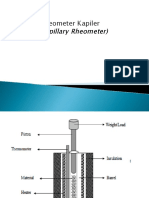 Reometer Kapiler (Capillary Rheometer
