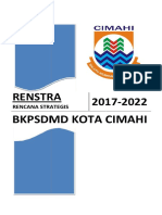 Renstra Bkpsdmdcimahi 2017-2022