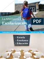 La Alternativa a La Escolarizacion