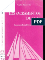 Carlo Rocchetta Los Sacramentos de La Fe Tomo 1