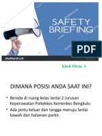 Safety Briefing
