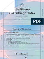 Healthcare Consulting Center by Slidesgo