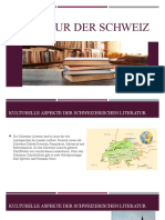 Literatur Der Schweiz